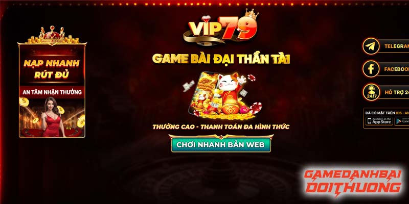 Cổng game vip79